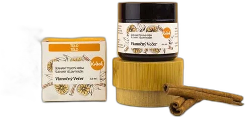 Vianočný Večer Šľahaný Telový Krém KVITOK 60ml