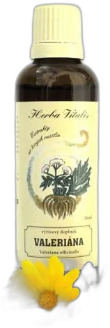 Valeriána lekárska -Tinktúra, kvapky (macerát) Herba Vitalis 50ml