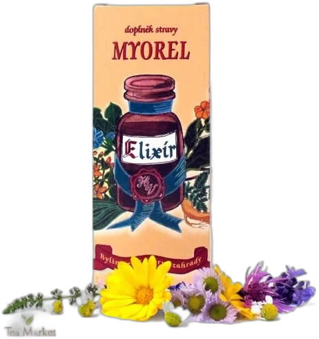 Myorel elixír -Tinktúra, kvapky (macerát) Herba Vitalis 50ml