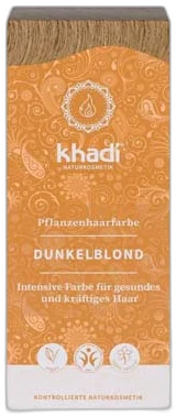 Tmavá blond rastlinná farba na vlasy KHADI 100g