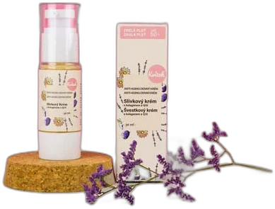 Slivkový krém pre Zrelú pleť (vek 50+) – Denný 30ml Kvitok