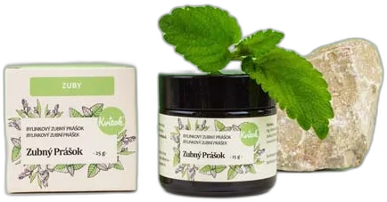 Bylinkový zubný prášok Kvitok 25g