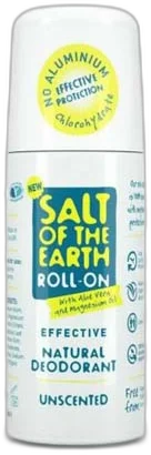 Prírodný kryštálový deodorant – roll on 75ml  Salt of the earth