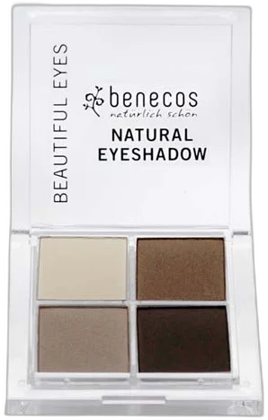 Paletka očných tieňov coffee & cream Benecos 7,2g