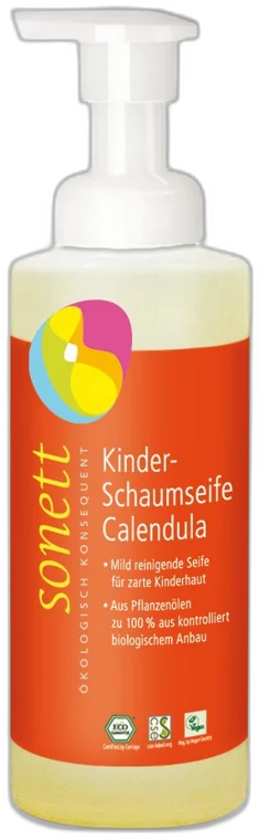 Penové mydlo pre deti – nechtík 200ml Sonett