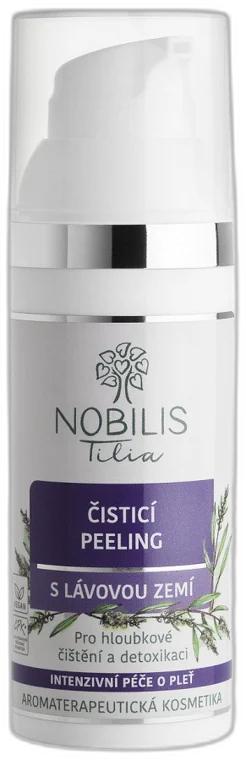 Jemný peeling s lavovou zemou 50ml Nobilis Tilia