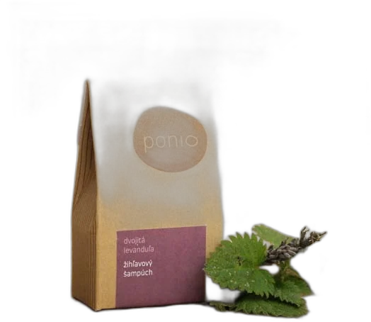 Dvojitá levanduľa- žihľavový šampúch 60 g Ponio