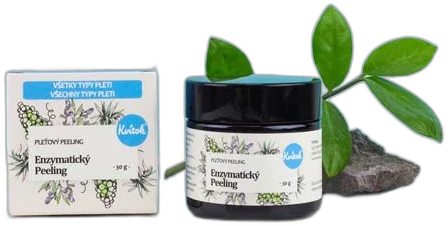 Enzymatický Peeling pre všetky typy pleti Kvitok 30ml
