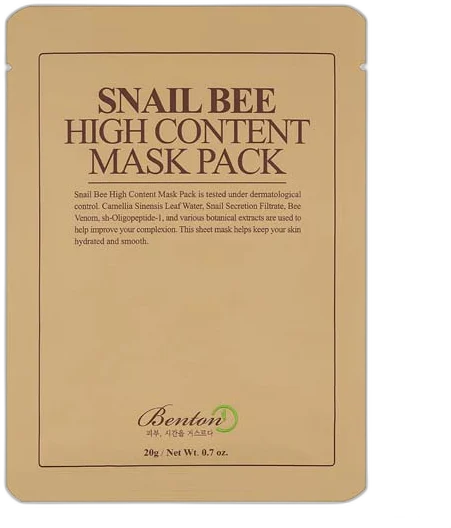 Snail Bee High Content Mask Pack Benton