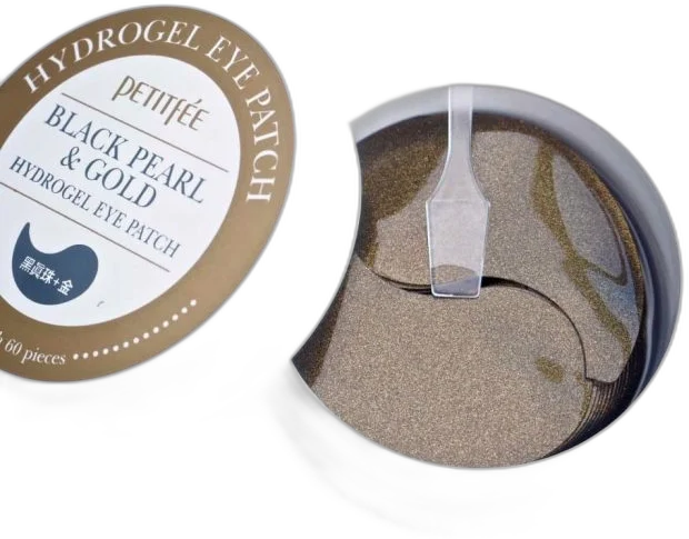Black Pearl & Gold Hydrogel Eye Patch 60ks Petitfee